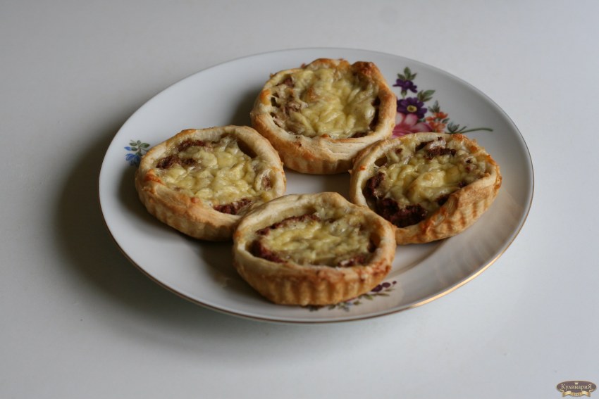 Волованы с курицей