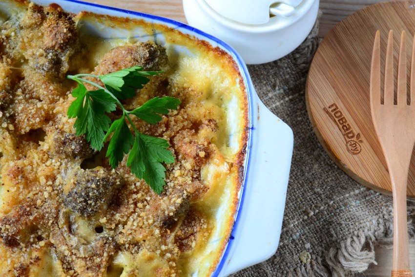 Cauliflower au Gratin