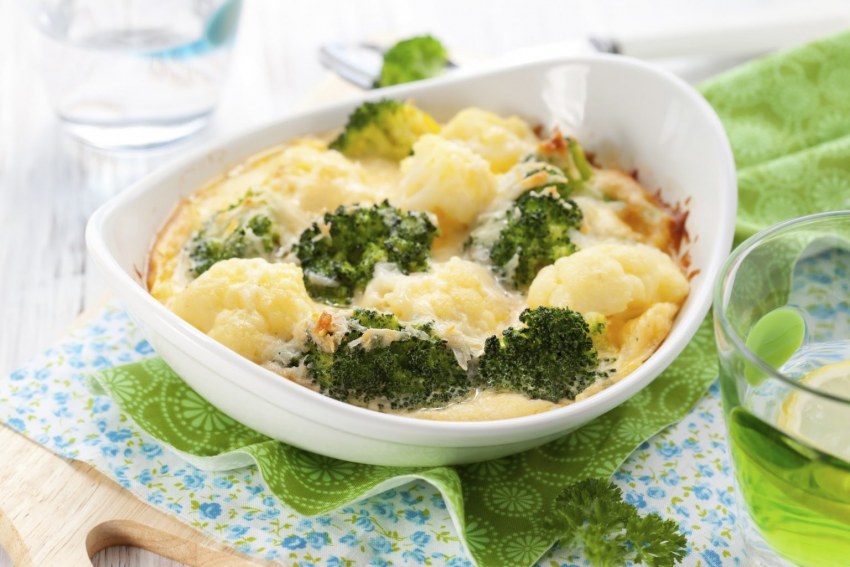 Шведская кухня капуста под соусом Провансаль