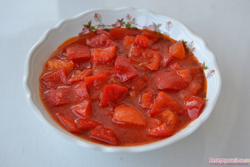 Лечо болгарское