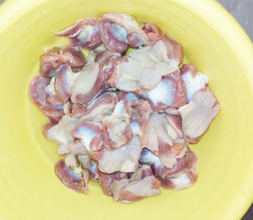 Куриные желудки