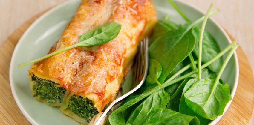 Spinach Cannelloni