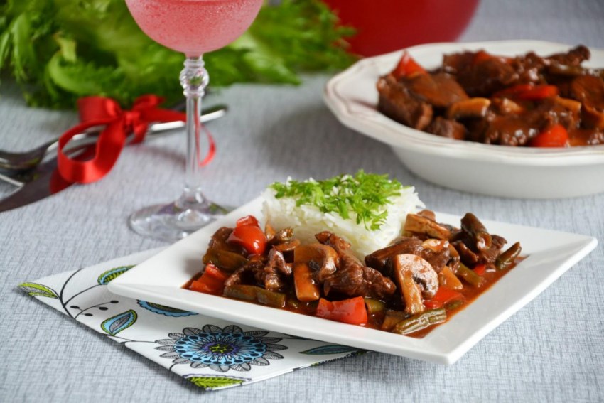Яхния из курицы по-болгарски