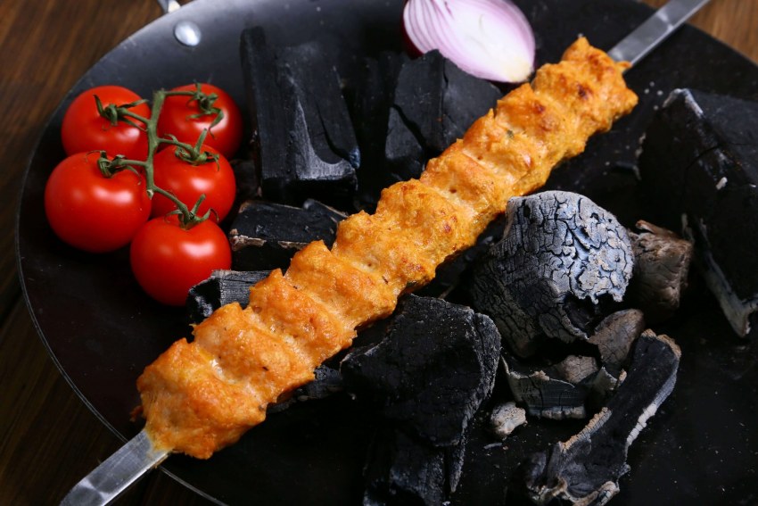 Марокканский шашлык из рыбы