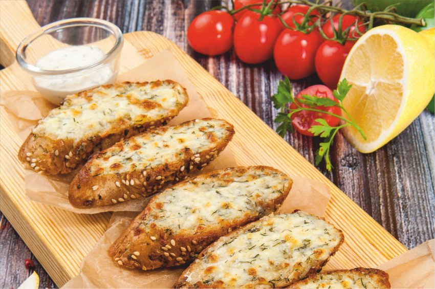 Гренки из Бородинского хлеба