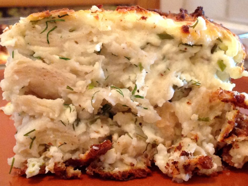 Рваный пирог с грибами и сыром