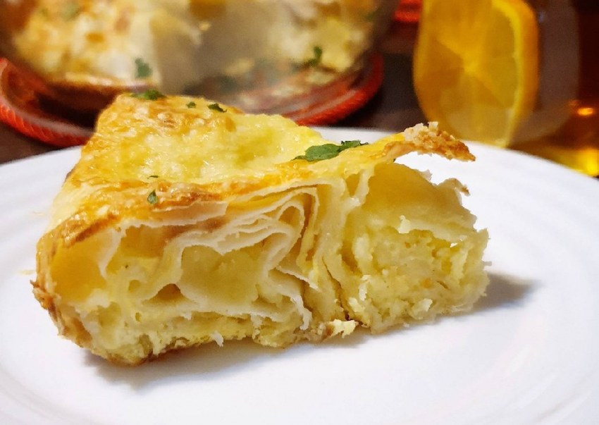 Пирог из лаваша