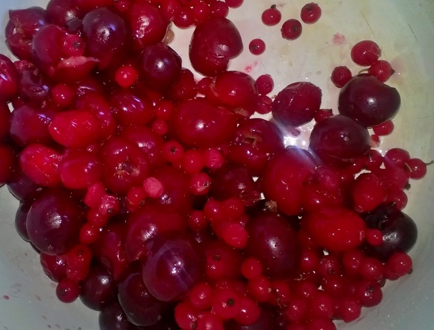 Морс из смородины замороженной для ребенка