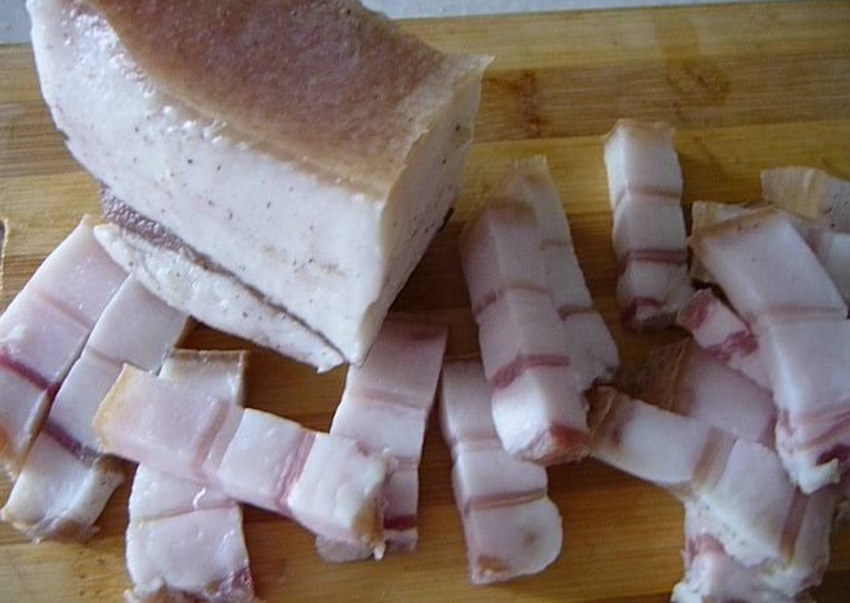 Сало солёное самый вкусный