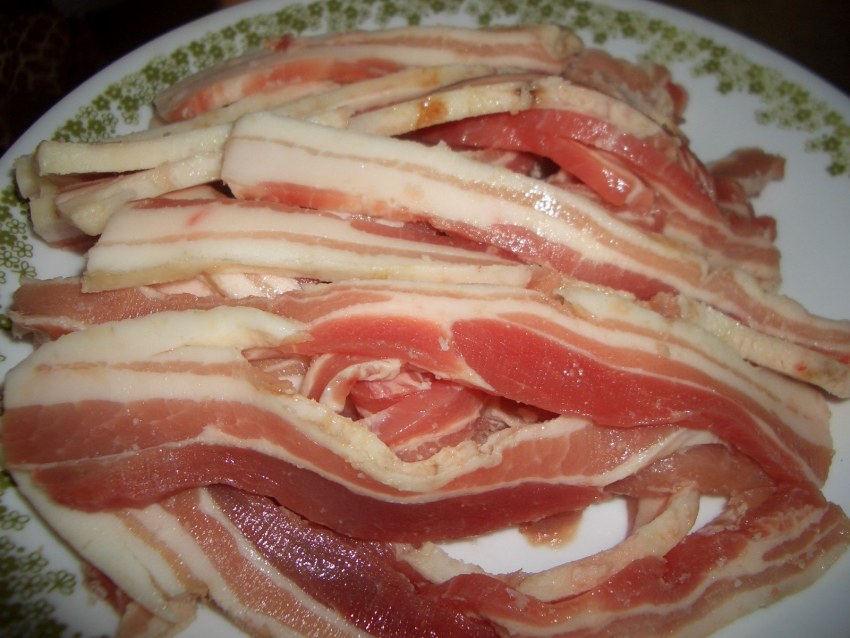 Сало соленое
