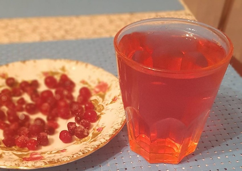 Клюквенный компот
