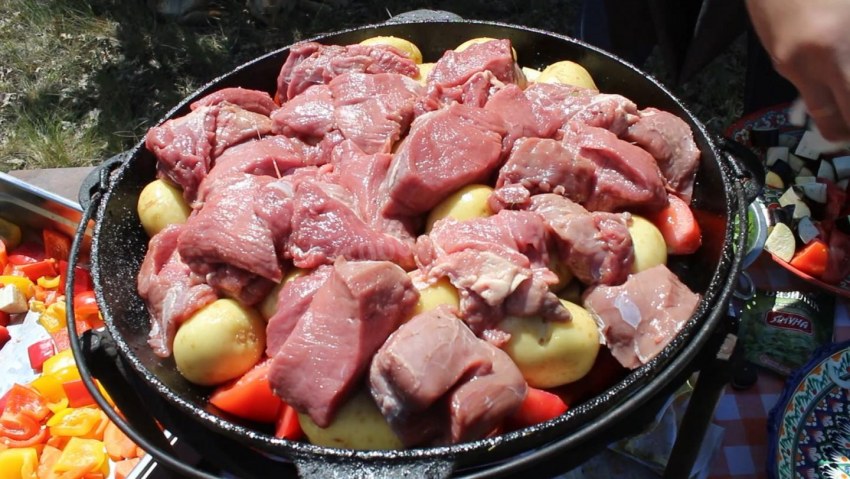 Горячие блюда грузинской кухни