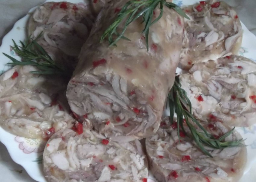 Колбаса из курятины