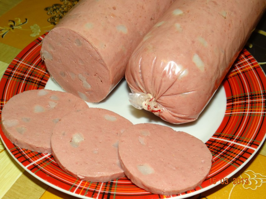 Колбаски куриные готовые