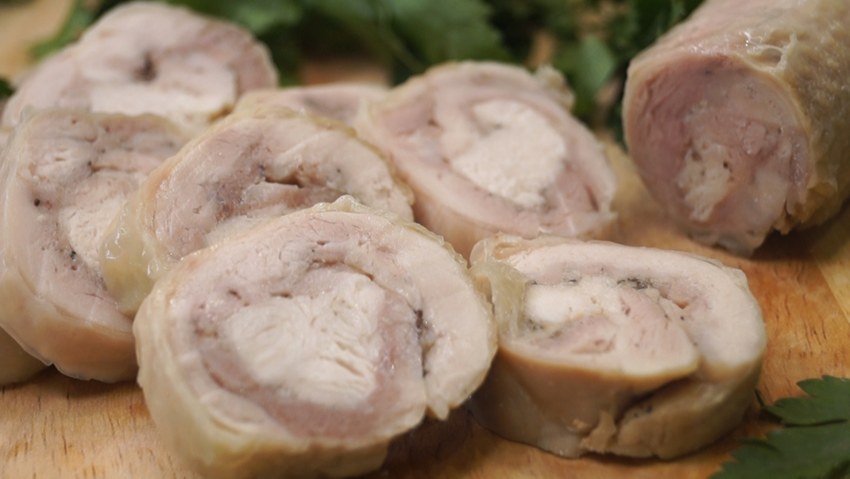 Калинина Наталья куриный рулет