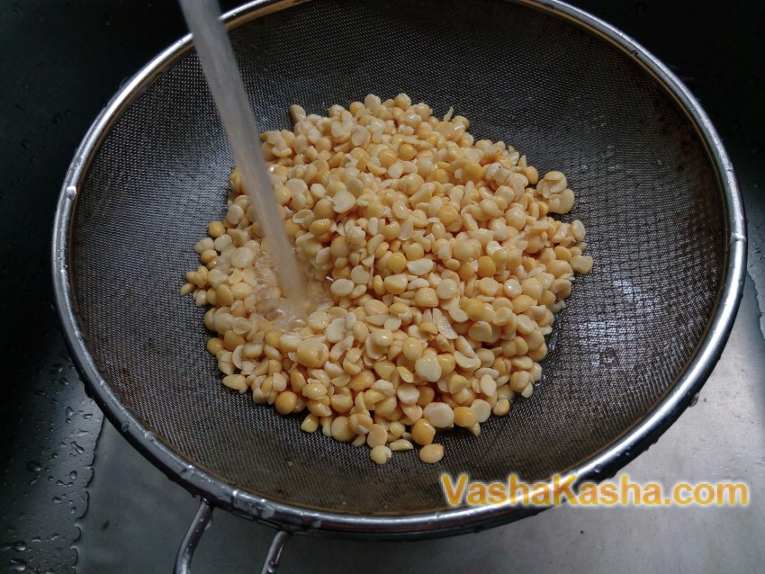 Гороховая каша с курицей