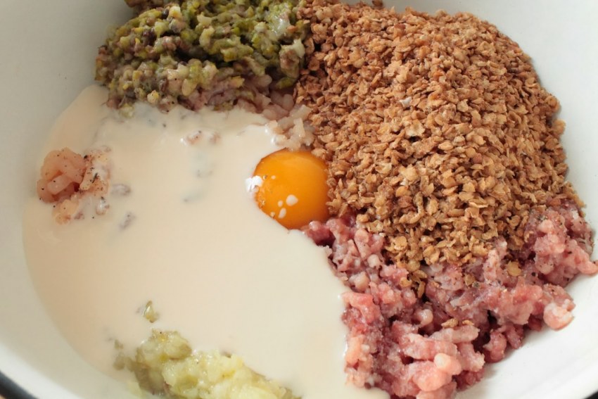 Гарнир к мясным ежикам с рисом