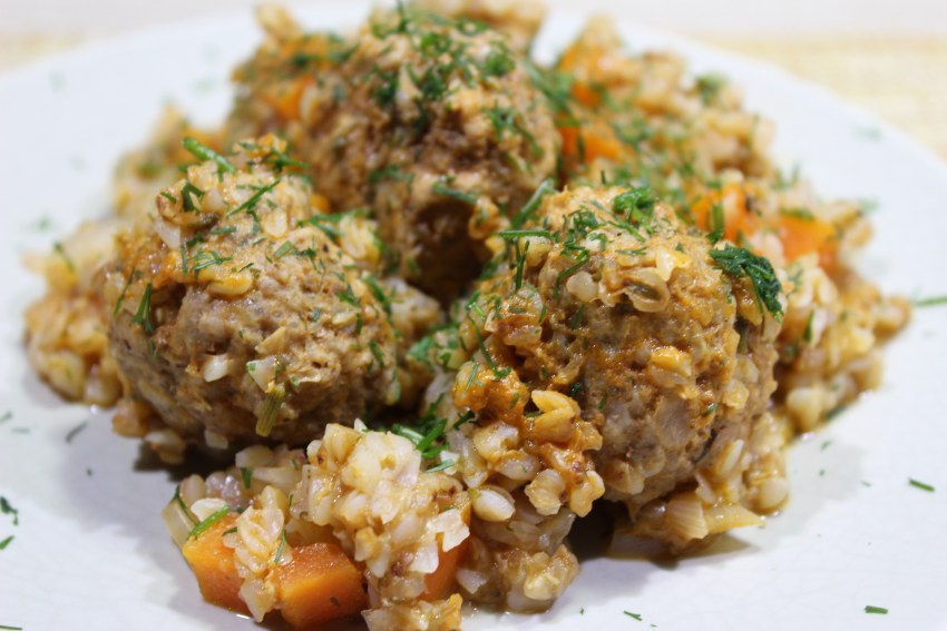 Тефтели мясные с рисом