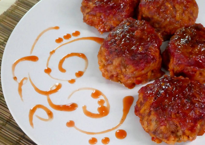 Мясные ежики сервировка Карвинг