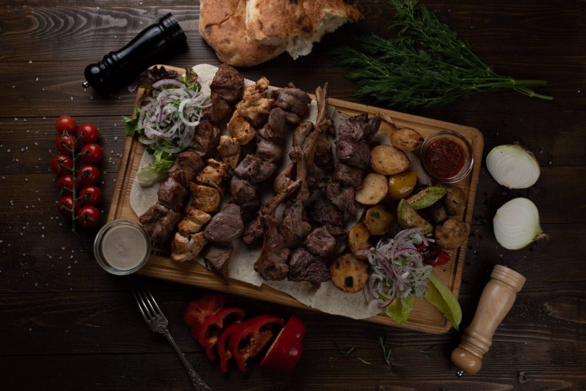 Шашлык из куриных крылышек