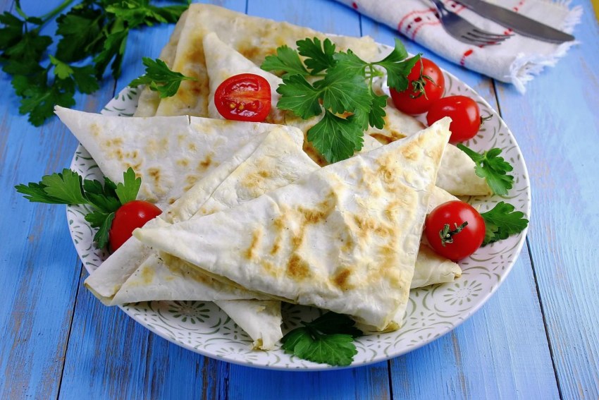 Лаваш с майонезом