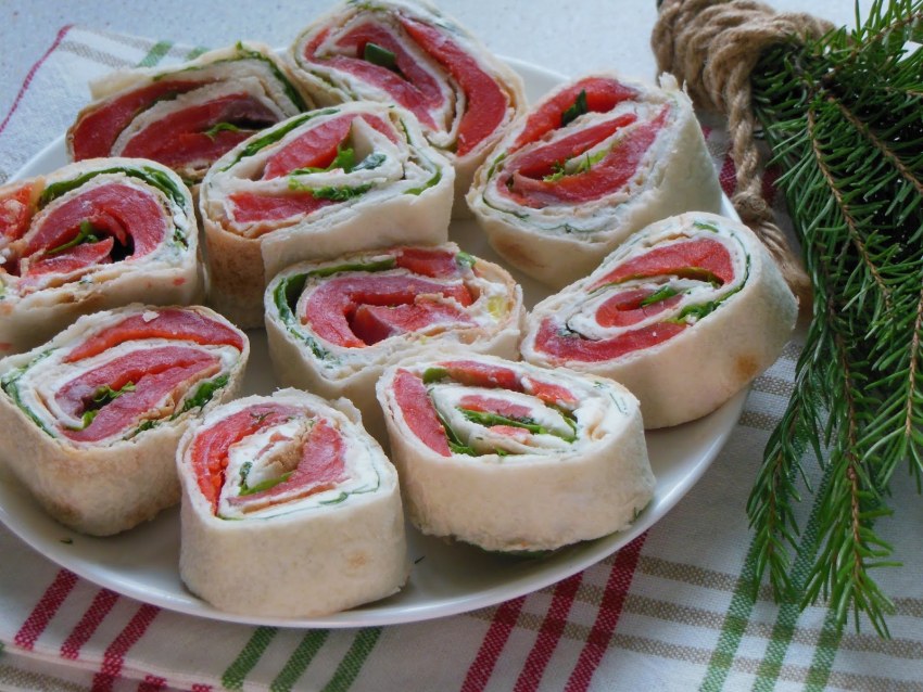 Салат из лаваша