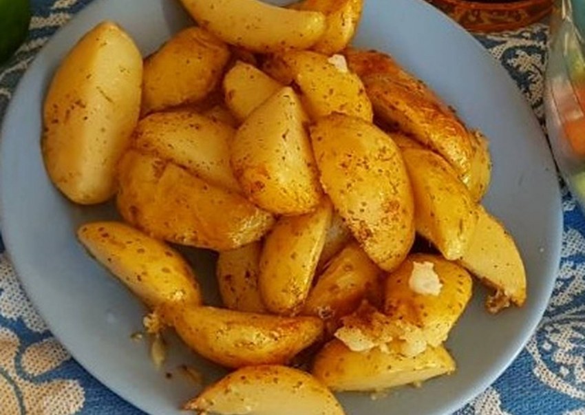 Картошка по деревенски