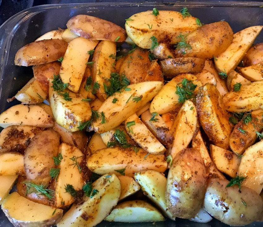 Жареная картошка дольками