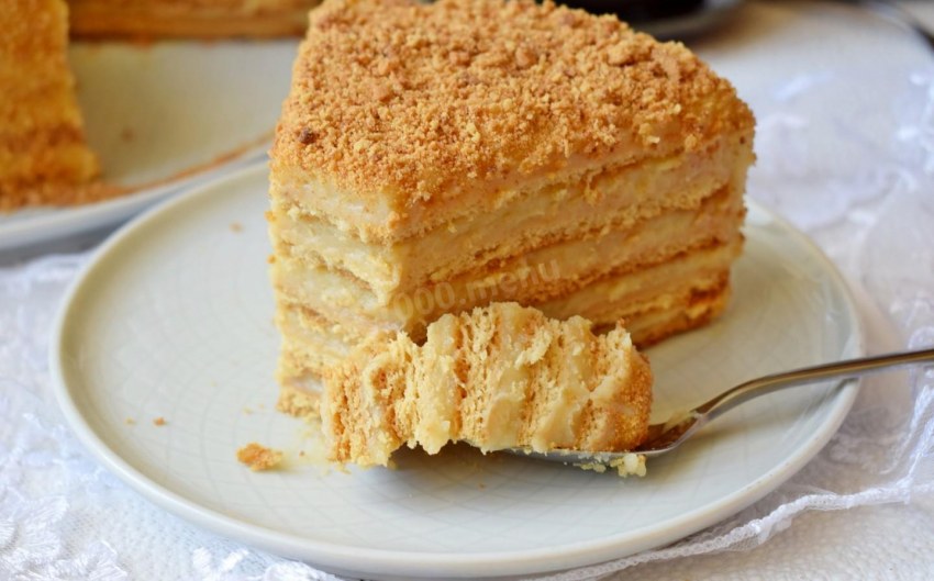 Карамелизированный медовик