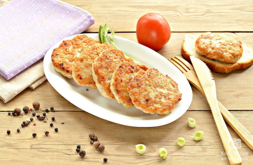 Куриные котлеты