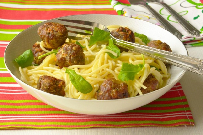 Макароны итальянские по флотски