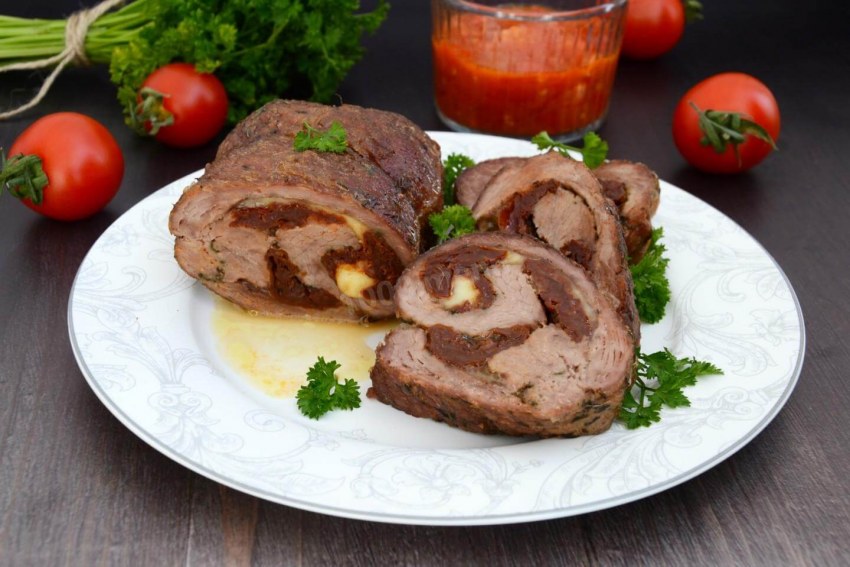 Свинина кусочками
