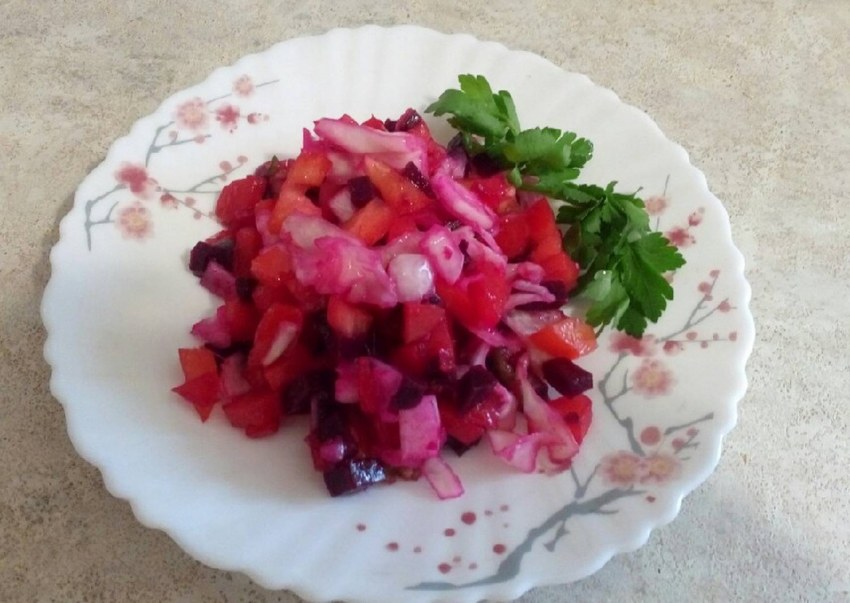 Винегрет с картошкой