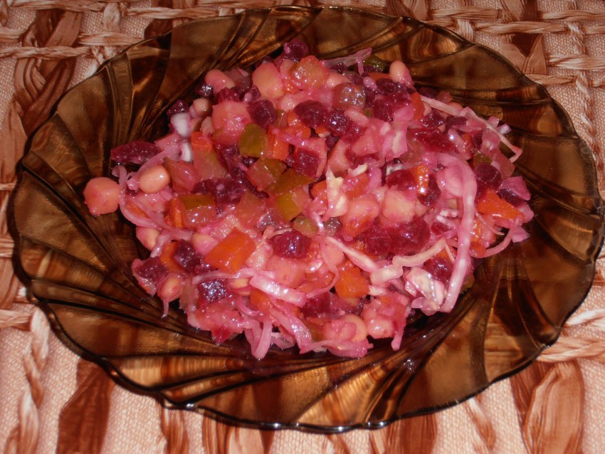 Винегрет в школьной столовой
