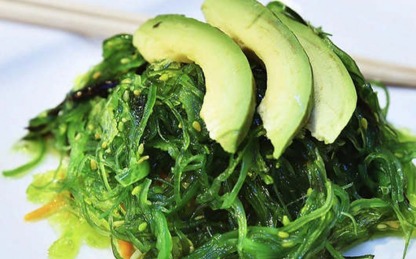 Водоросли вакаме Vegan food