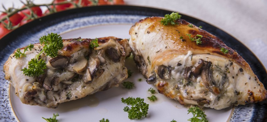 Куриные ножки с грибами