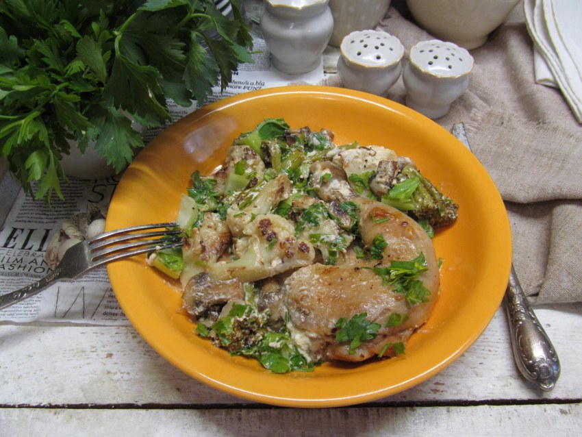 Фаршированные куриные ножки