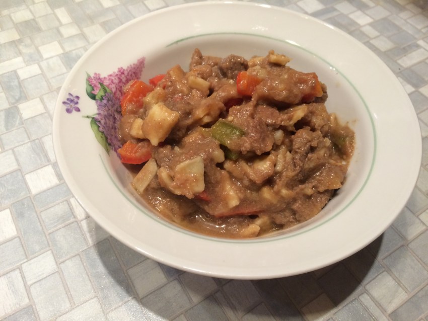 Овощной гуляш без мяса