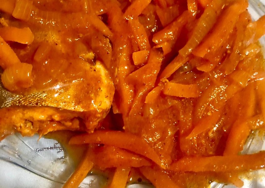 Маринад из рыбы с морковью