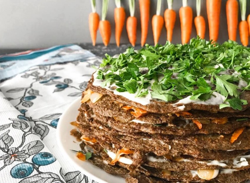 Печеночный пирог в духовке