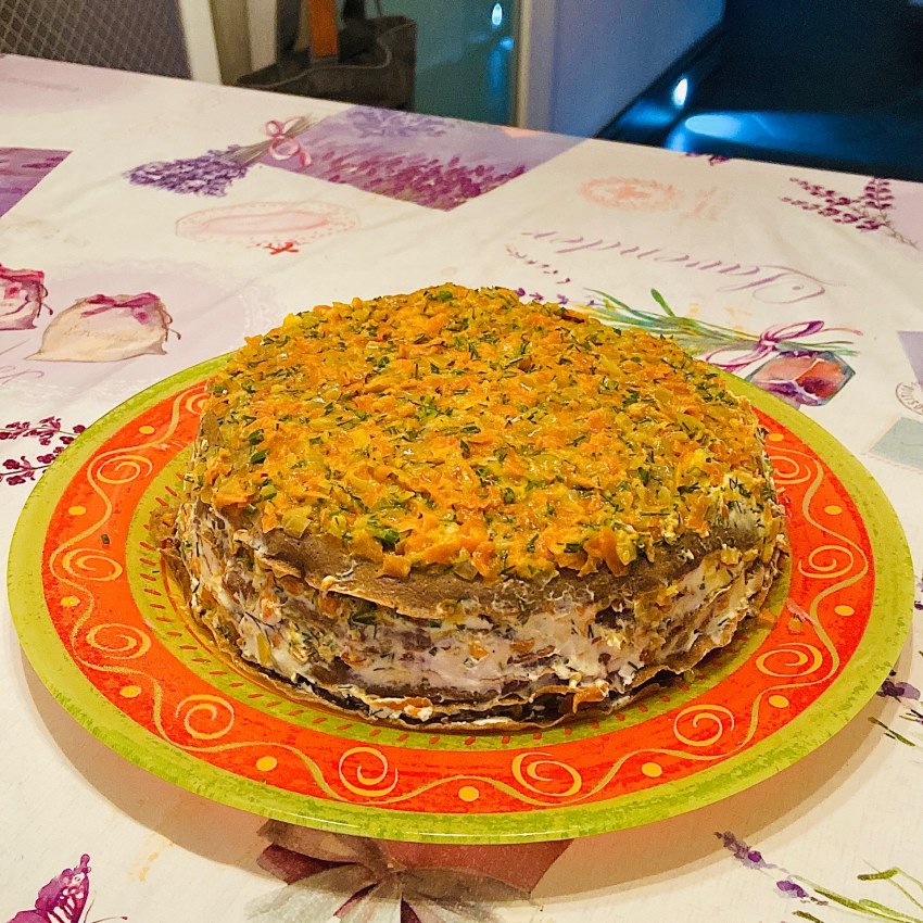 Блинчики из печени говяжьей