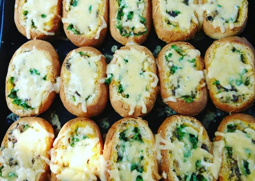 Закуски в булочках