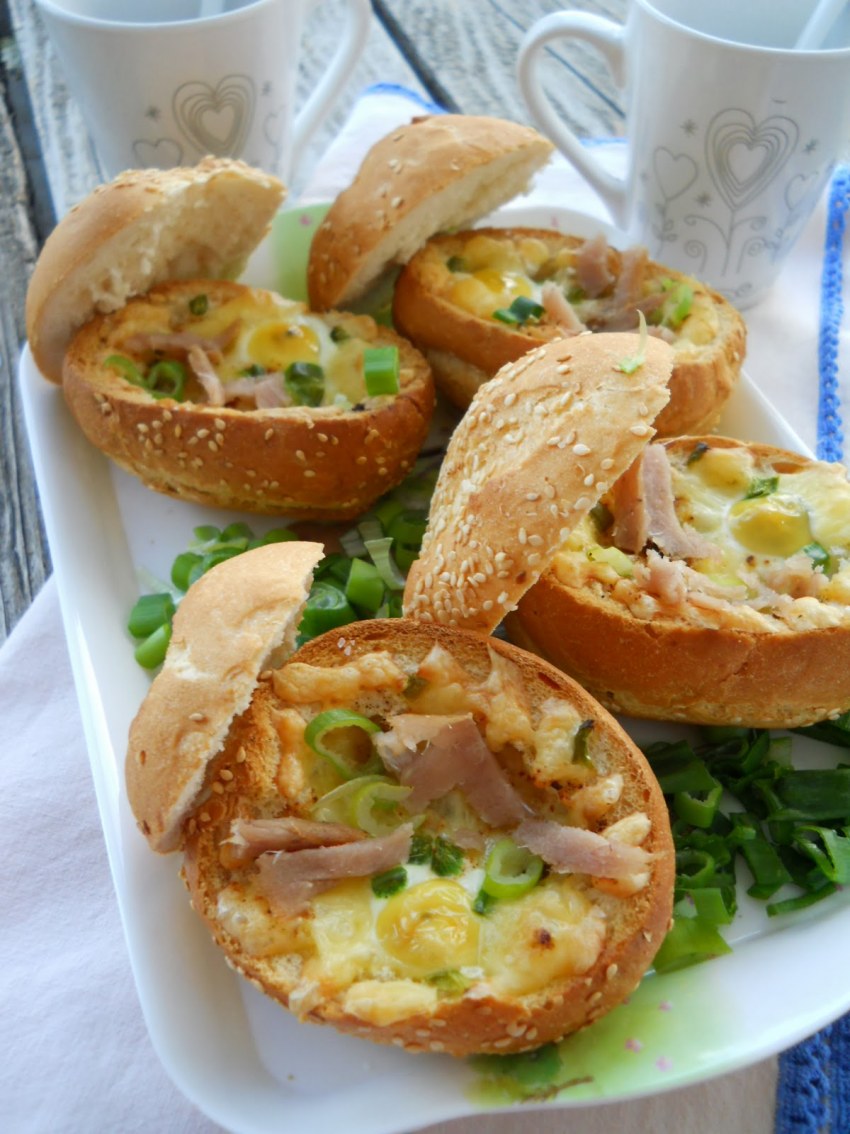 Закуски в булочках