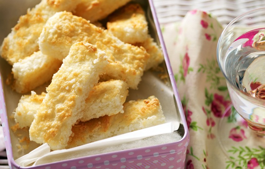 Печенье с кокосовой стружкой