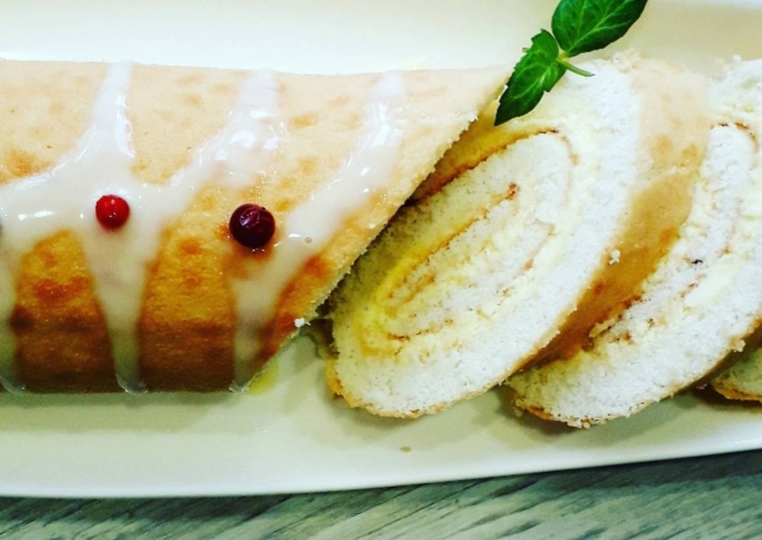 Рулет из рисовой муки