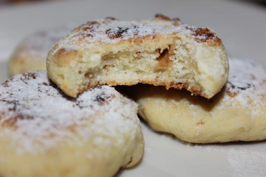 Творожная шарлотка из рисовой муки