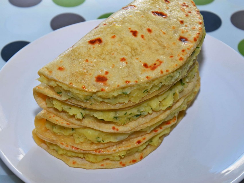 Кыстыбый с пшеном и тыквой