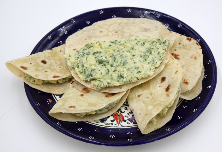 Кыстыбый из конопляной муки