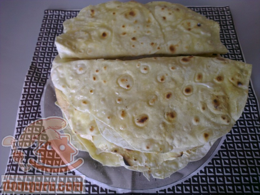Кыстыбый лаваш с пшено
