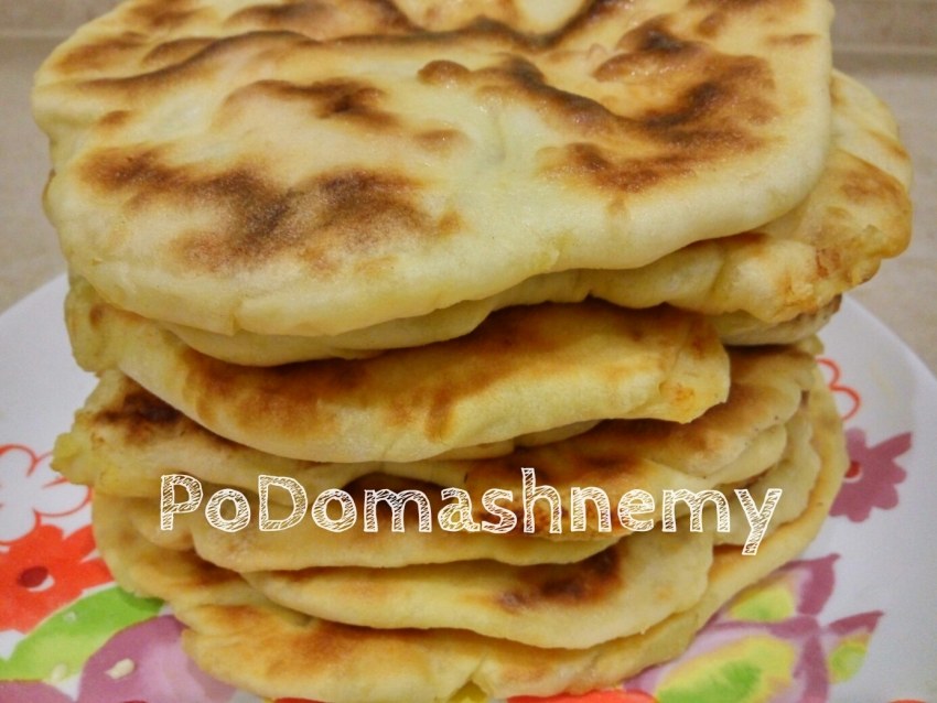 Лепёшки на кефире